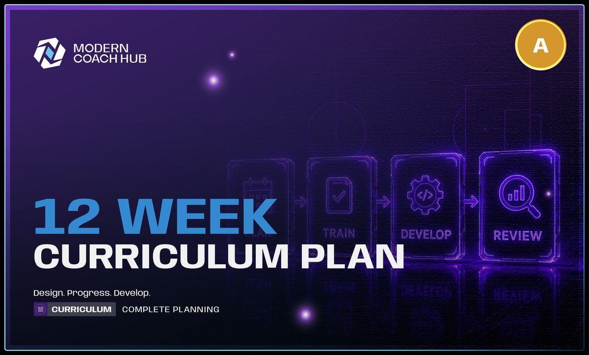 12-Week Curriculum Plan — Complete
