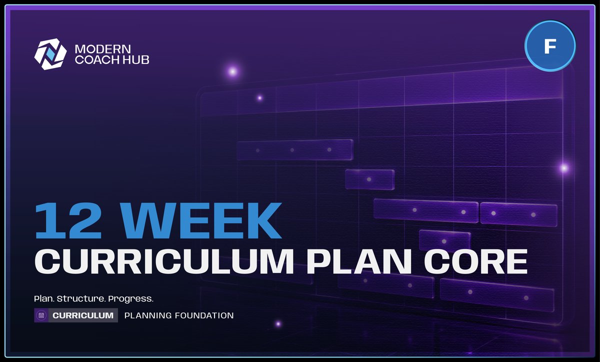 12-Week Curriculum Plan — Core